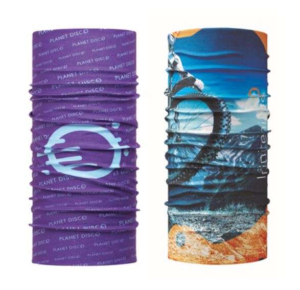 Multifunktions-Rundschal Polyester mit All-over-Bedruckung