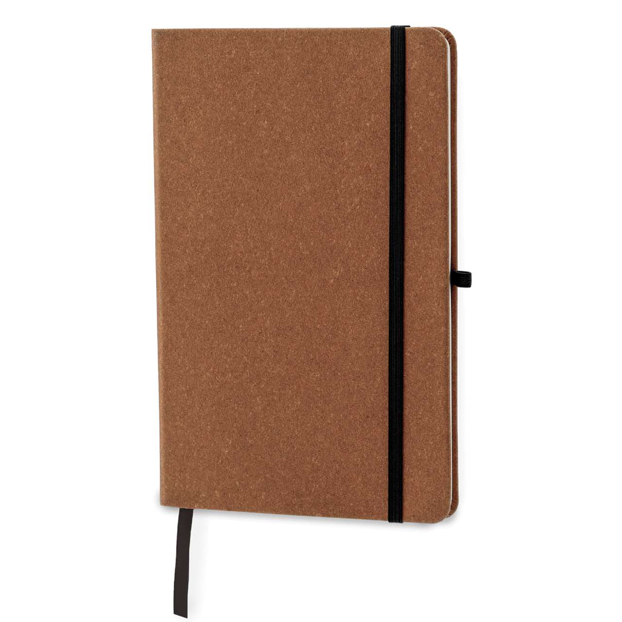 Hardcover-Notizbuch mit Einband aus recycelten Leder DIN A5
