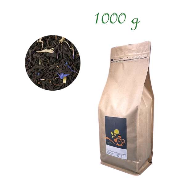 YuboFiT® Earl Grey Blue Flower Tee