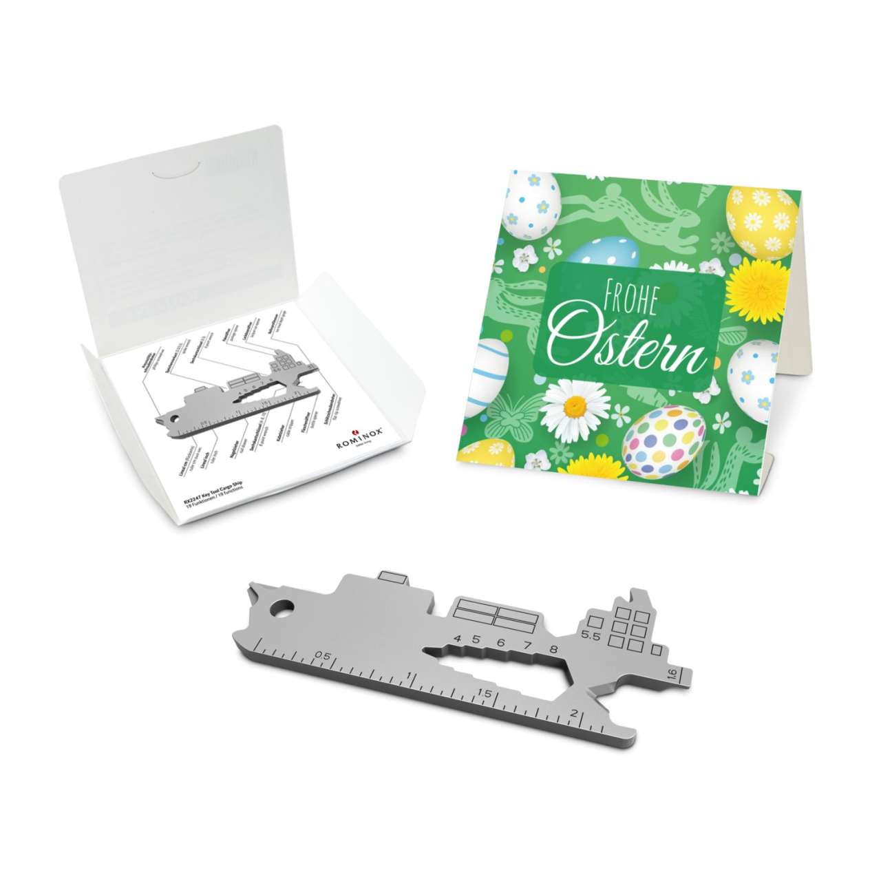 Geschenkartikel: ROMINOX® Key Tool Funktionen) Frohe Ostern
