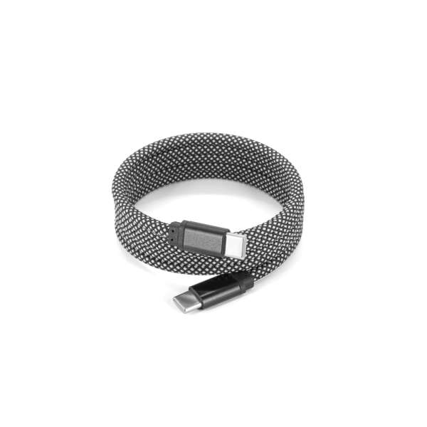 NADELLA USB-C-zu-USB-C-Kabel mit geflochtenem Polyesterkabel (60 W) und einem Magnetsystem zum einfa