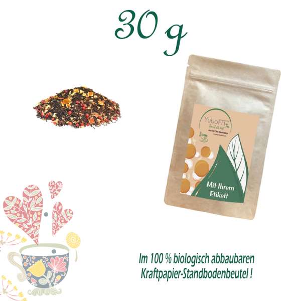 YuboFiT® Schwarzer Tee GOA CHAI