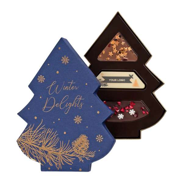 Schokoladen-Set Navy Christmas Tree