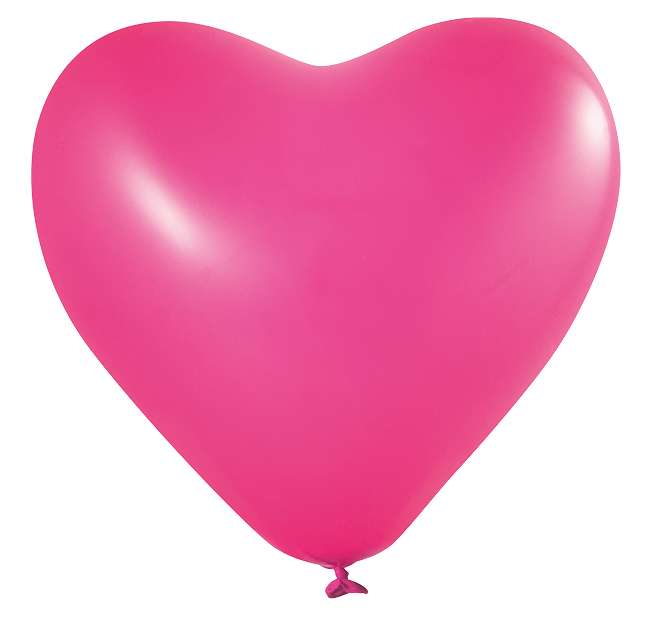 Bedruckte Herzballons