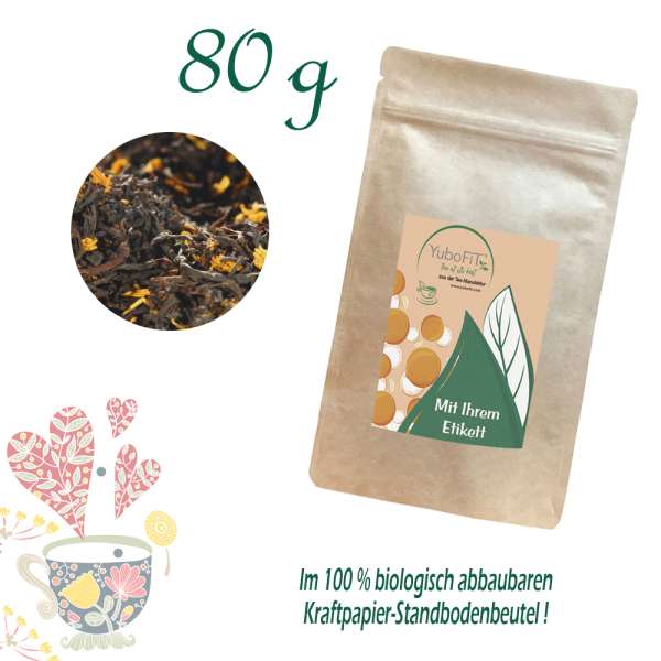 YuboFiT® Schwarzer Tee MARACUJA
