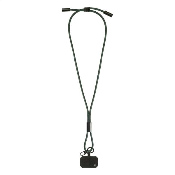 60W Lanyard mit Lade- und Datenkabel aus RPET HolCharge