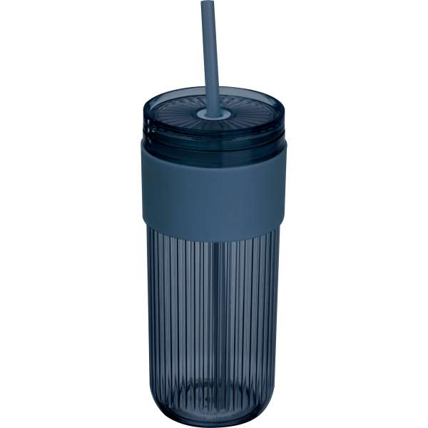 Becher mit Trinkhalm, 660ml SOLEDAD