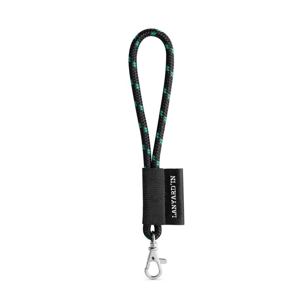 Lanyard NAUTIC Short (Ø 7 mm) Set mit 9 mm Schnappkarabiner