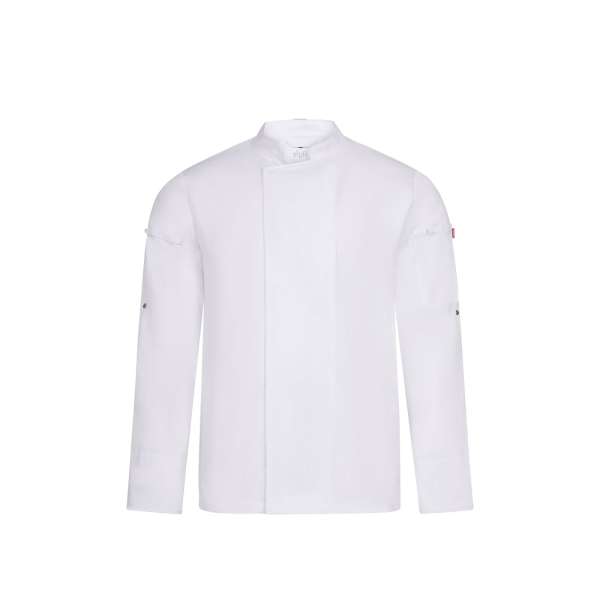 VL AGNI Kochjacke Unisex (190 g / m²), aus Baumwolle (35 %) und recyceltem Polyester (65 %)