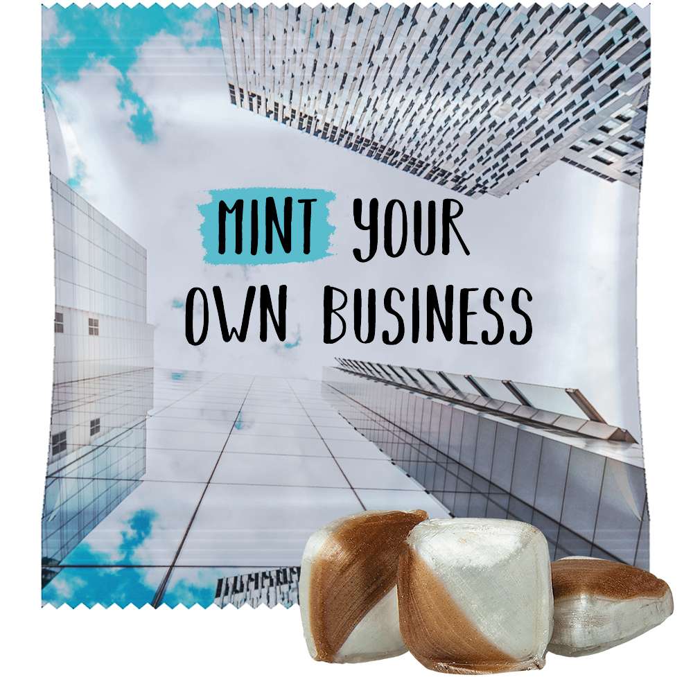 Minz-Ecken Bonbons, ca. 17g, Midi-Tüte