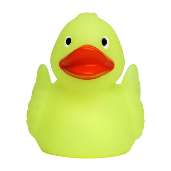 Quietsche-Ente nachleuchtend