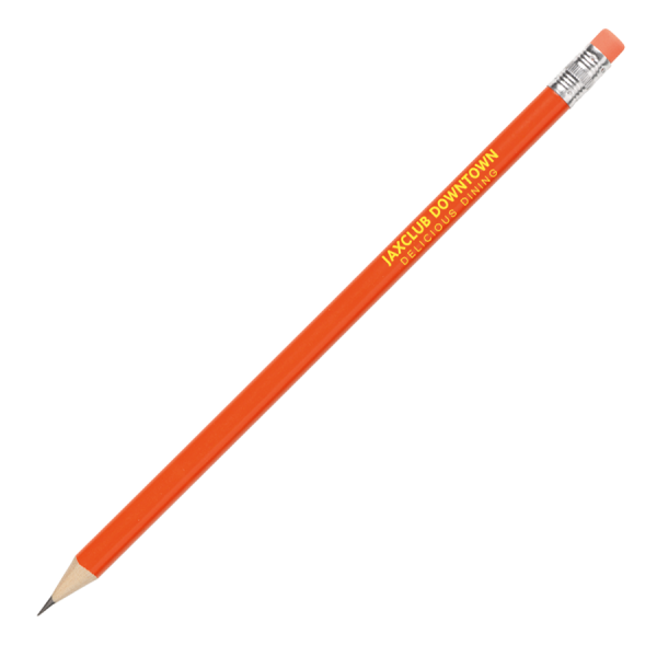 SABA Bleistift mit Radierer und geschliffener Spitze Peekay