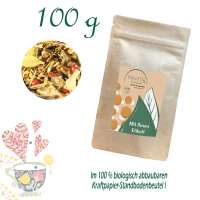 Standbodenbeutel Big, Kraftpapier, aluminiumfrei, Inhalt 100 g