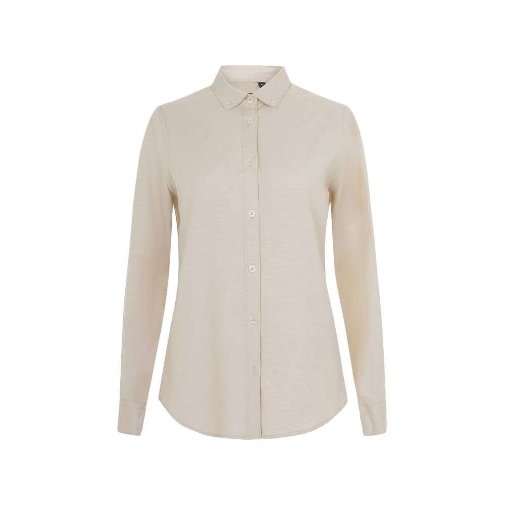 VL PRITHVI WOMEN Hemd Oxford (180 g / m²) für Damen, aus Baumwolle (50 %), Polyester (45 %) und Elas