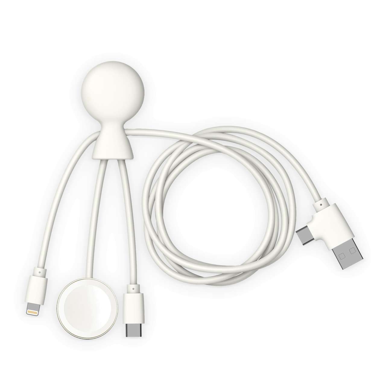 Xoopar Mr. Bio Long Multi-Kabel für Apple / Samsung Watch 1 Meter