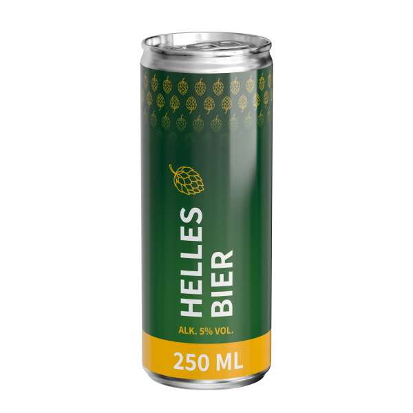 250 ml Bier - (Exportware, pfandfrei)