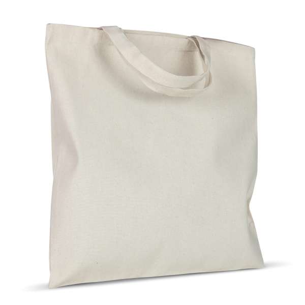 Tasche OEKO-TEX® natur kurze Henkel 220g / m² 38 x 42 cm