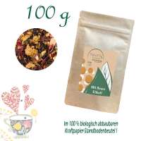 Standbodenbeutel Big, Kraftpapier, aluminiumfrei, Inhalt 100 g