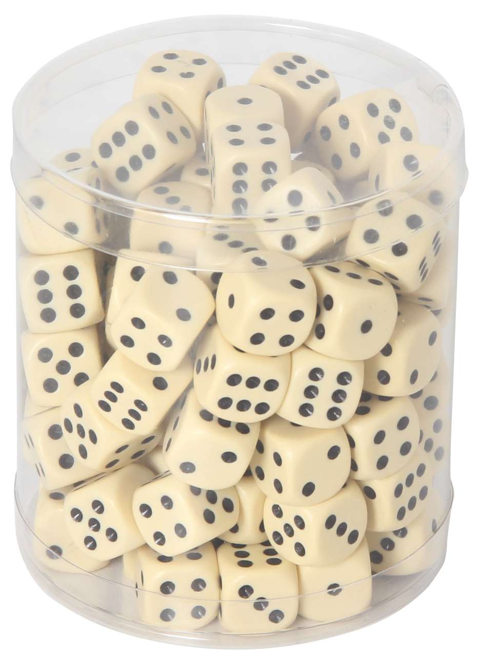 Augenwürfel in Rundbox (Inhalt: 100 St.)