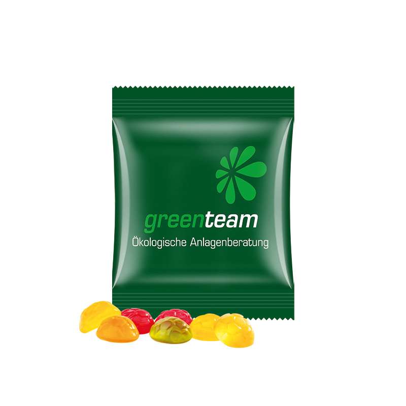 Minitüte 10g, Fruchtgummi Standardformen