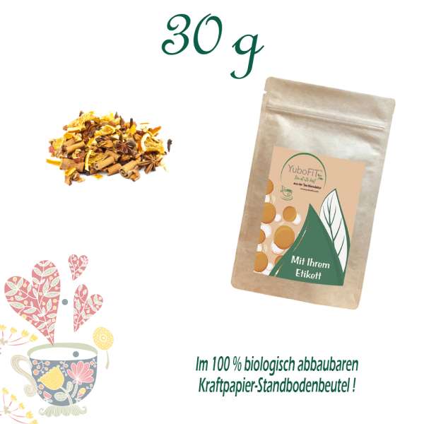 YuboFiT® Glühweingewürz PREMIUM Tee