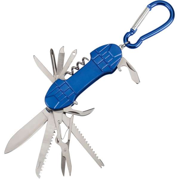 Multifunktions-Taschenmesser "Spina blau"