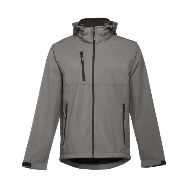 THC ZAGREB Herren-Softshell-Jacke aus Polyester und Elastan