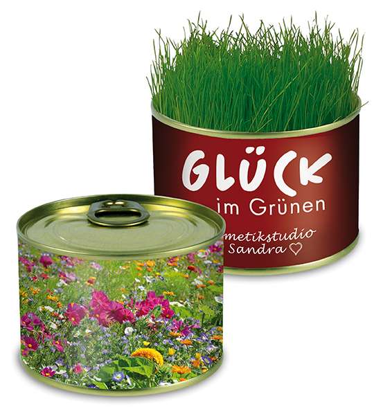 Natur-Konserve mit Samen