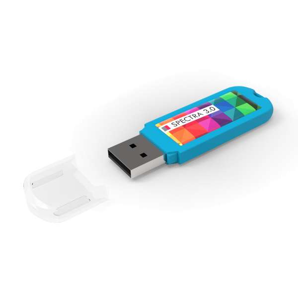 USB Stick Spectra 3.0 India Light Blue, Premium