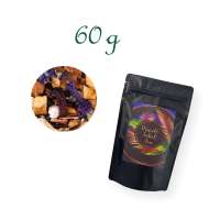 Standbodenbeutel, Aromabeutel, matt-schwarz, ohne Fenster, Inhalt 60 g