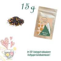 Standbodenbeutel Extra Small, Kraftpapier, Inhalt 15 g