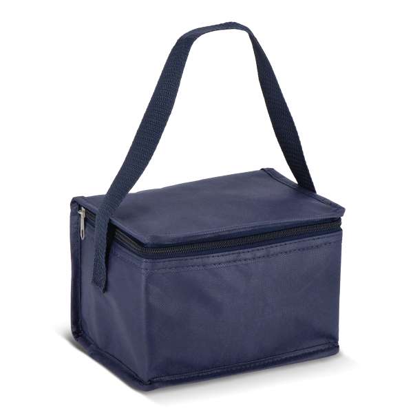 R-PET 6 Dosen-Kühltasche Non Woven 20 x 13 x 12,5cm 75g / m²