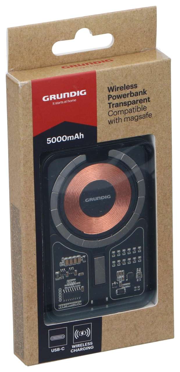 GRUNDIG Wireless Powerbank 5000 mAh