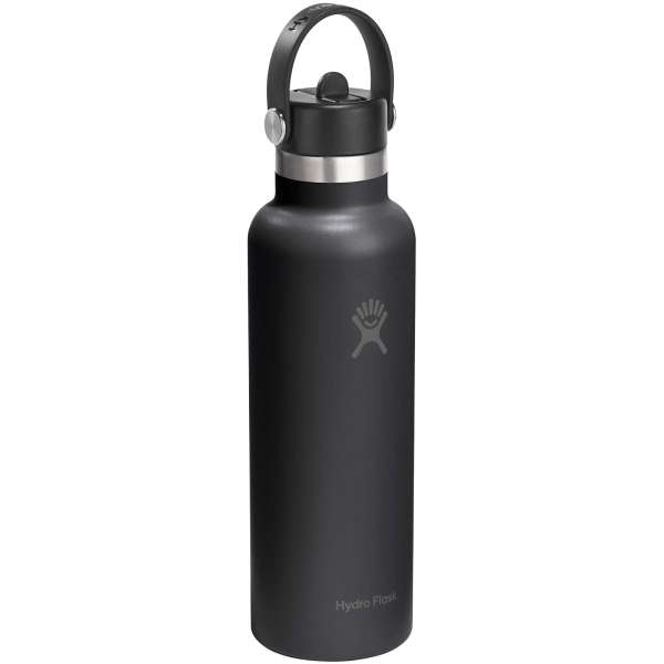 Hydro Flask Standard Mouth 621 ml isolierte Edelstahl Trinkflasche mit Strohhalmverschluss