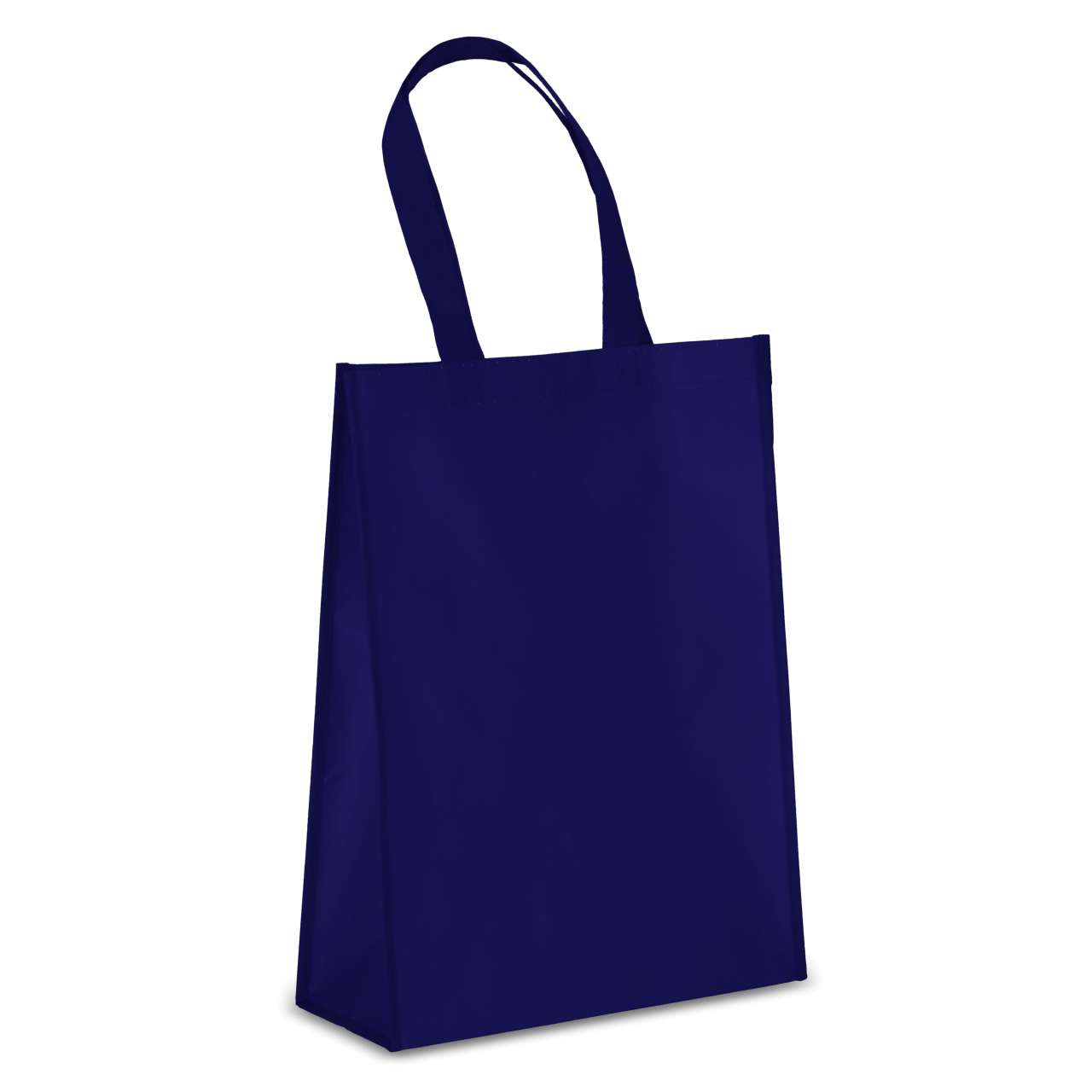 R-PET Tragetasche aus laminiertem Non Woven 30 x 12 x 40cm 105g / m²