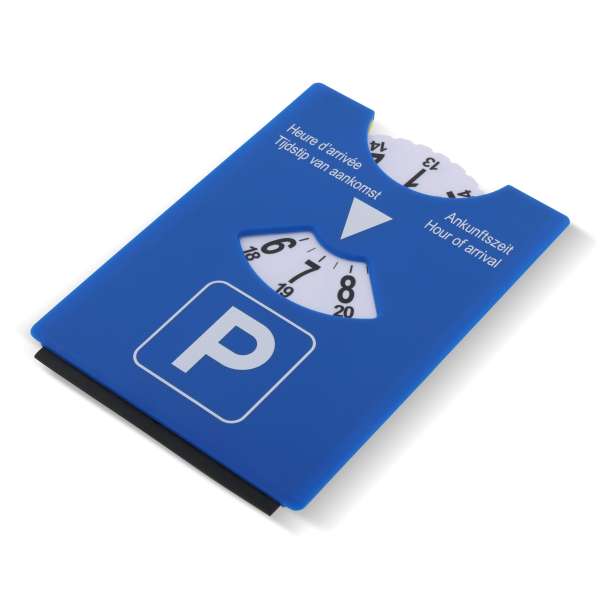 Parkscheibe mit Eiskratzer "Electric"