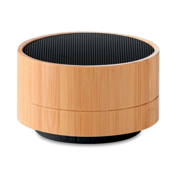 Runder wireless Lautsprecher SOUND BAMBOO