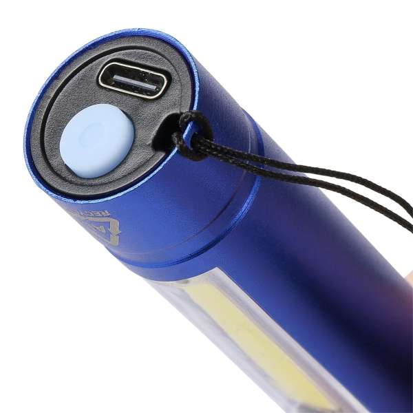 Taschenlampe aus recyceltem Aluminium COB Sami