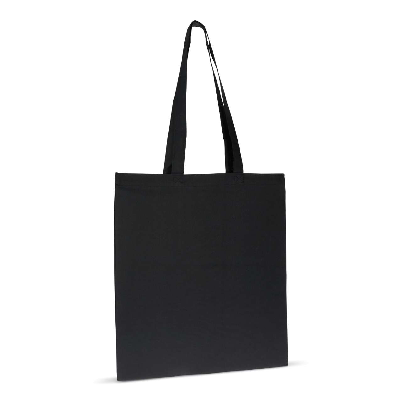 Tasche Bio-Baumwolle Farbe lang 140g / m² 38 x 42 cm