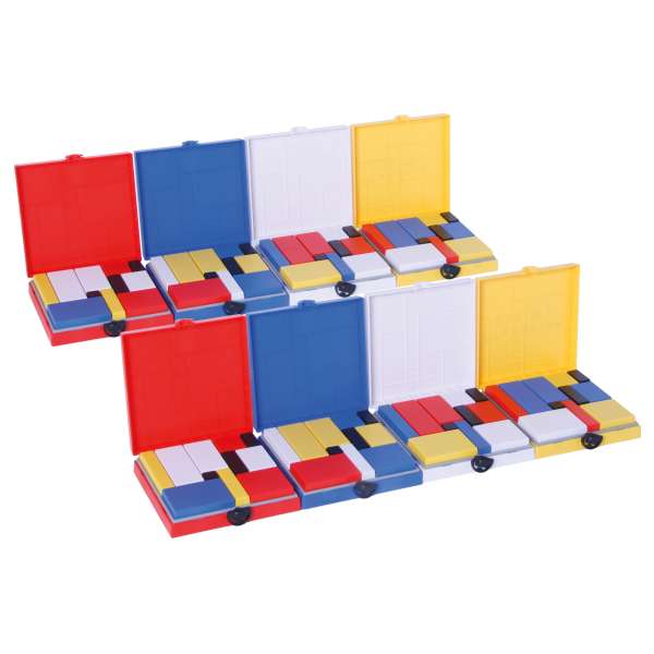 Ah!Ha Mondrian Blocks Sortiment (8)