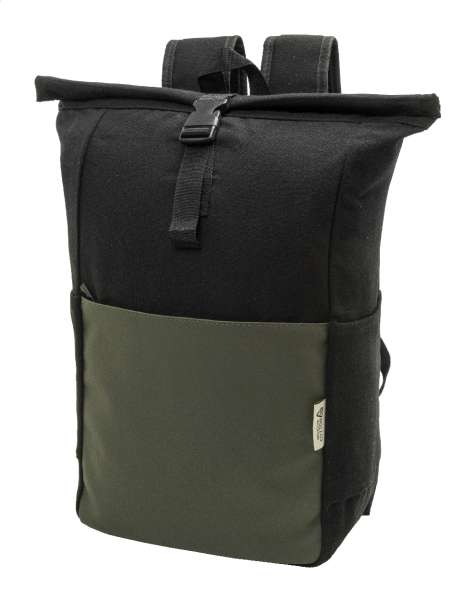 Rucksack aus recyceltem Canvas Blakkan Back