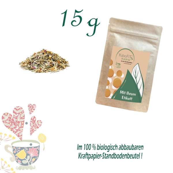 YuboFiT® Kräutertee FRESH INGWER LEMON