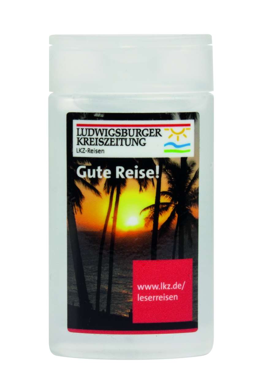 Handreinigungsgel in 50 ml Flasche