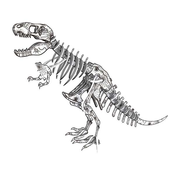 3D Puzzle Buch Dinosaurier**