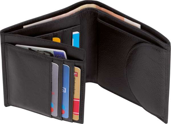 Echtleder-Geldbörse DOW JONES