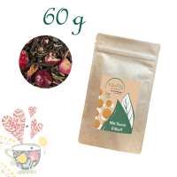 Standbodenbeutel Medium, Kraftpapier, aluminium, Inhalt 60 g