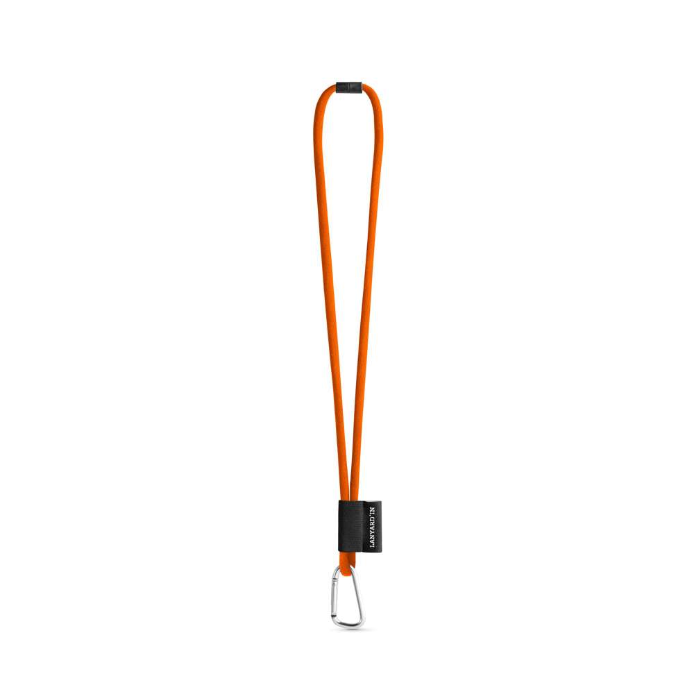 SET Lanyard Tube Long (Ø 7 mm) mit 55 mm D-förmigem Karabiner und Ø 7 mm Sicherheitsverschluss