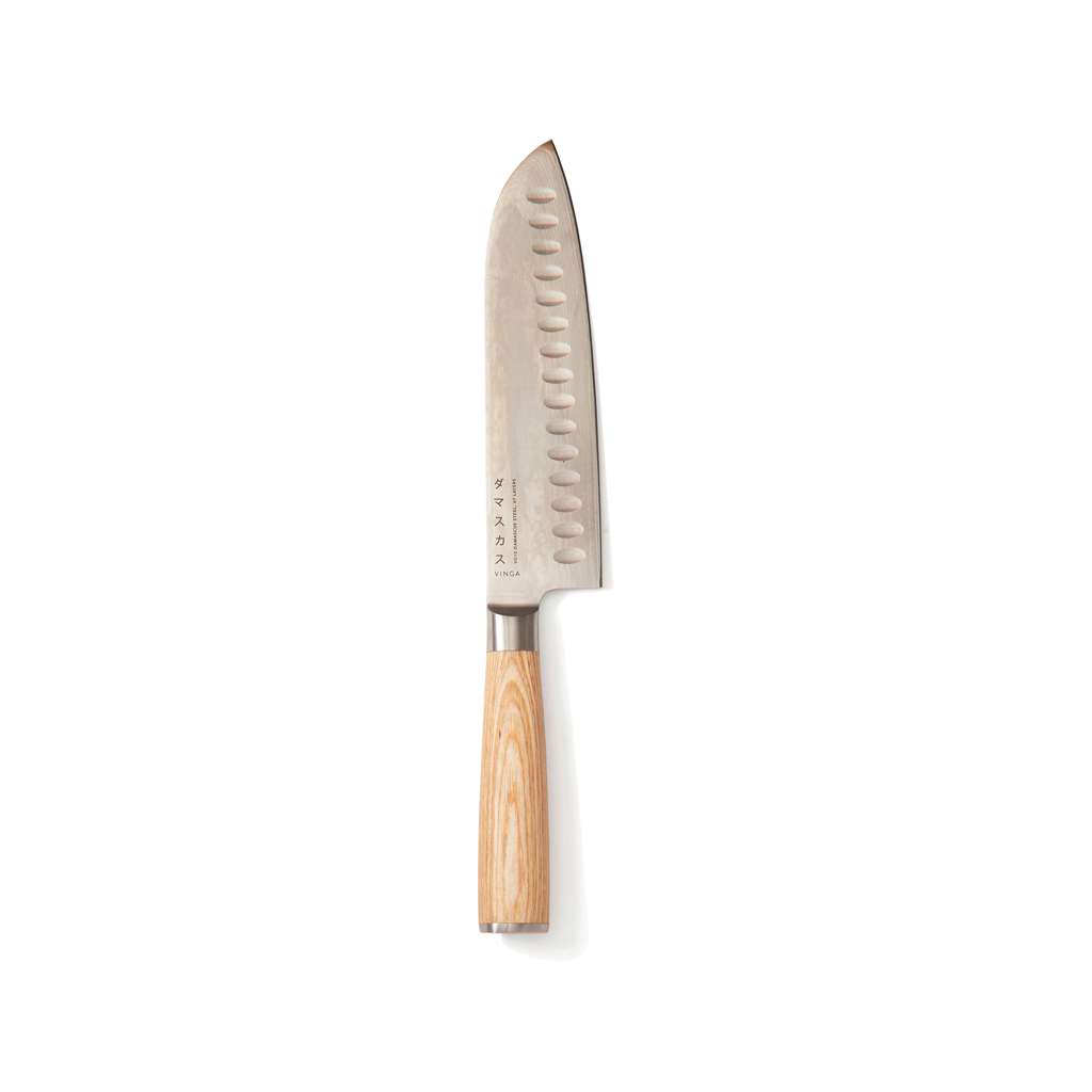 VINGA Hattasan Damascus Santoku Messer