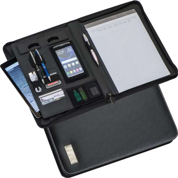 A4 Schreibmappe aus Kunstleder