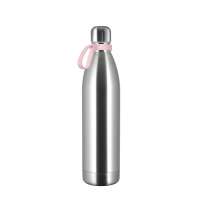 Flasche silber, Ring hellmagenta